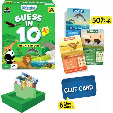 Skillmatics Guess In 10 Animal Kingdom Afterpay