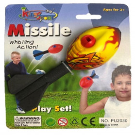 Patterned Whistling Missile