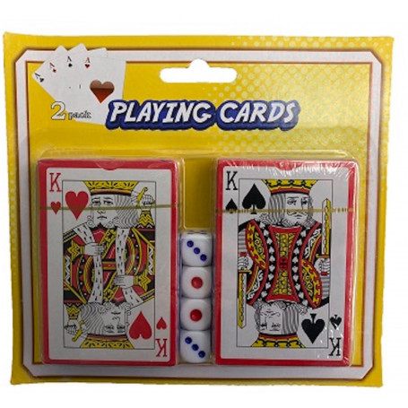 Playing Card & Dice Set