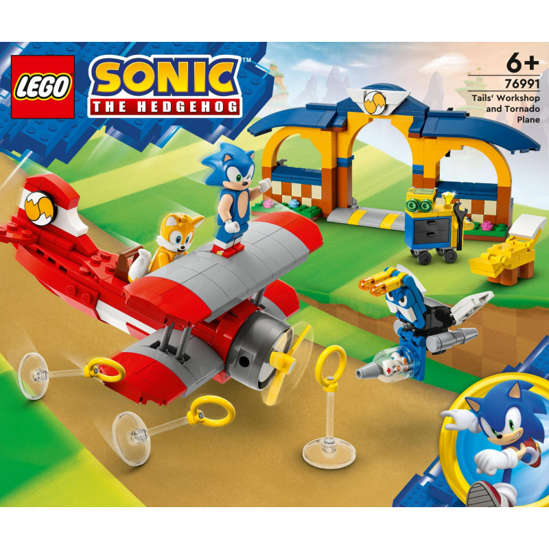 LEGO Sonic Tails' Workshop and Tornado Plane 76991 - Shop