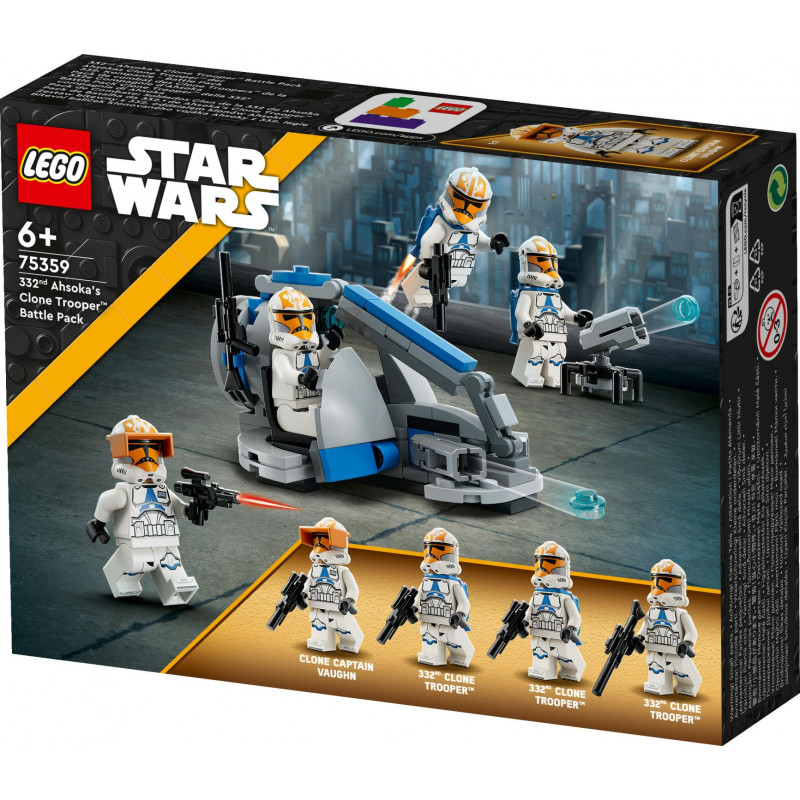 Lego Star Wars 332nd Ahsokas Clone Trooper Battle Pack 3665