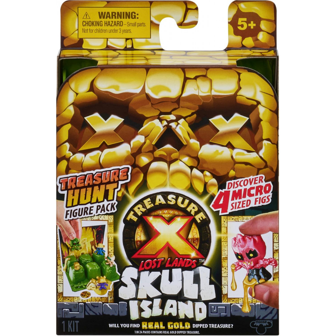 Treasure X Lost Lands Skull Island Treasure Hunters assorted ( ONLY SOLD in  Display of 12 ) - All Brands Toys Pty Ltd