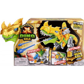 Treasure X Dino Gold S5 Dino Dissection Battle Rex