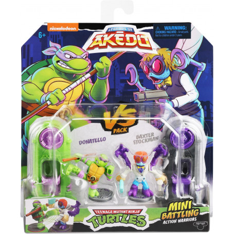 Akedo Teenage Mutant Ninja Turtles S1 Versus Pk Assorted