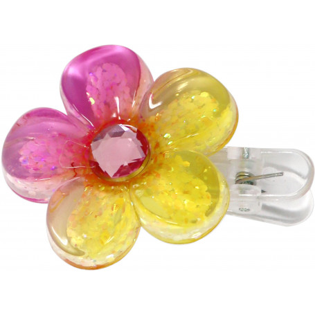 Pink Poppy - Daisy Sparkle Hair Clips