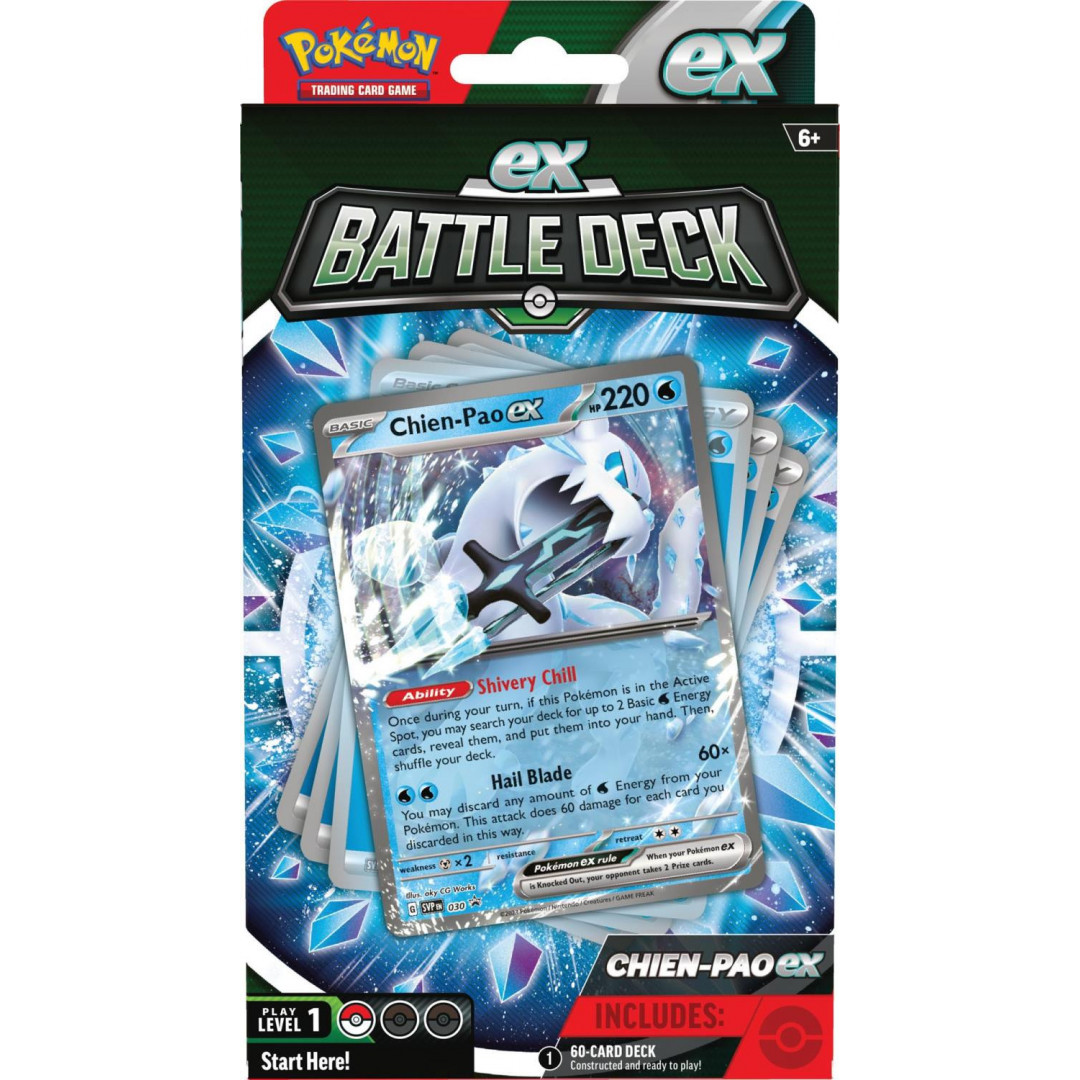 Pokemon Trading Card Game Chien Pao Tinkaton Ex Battle Deck