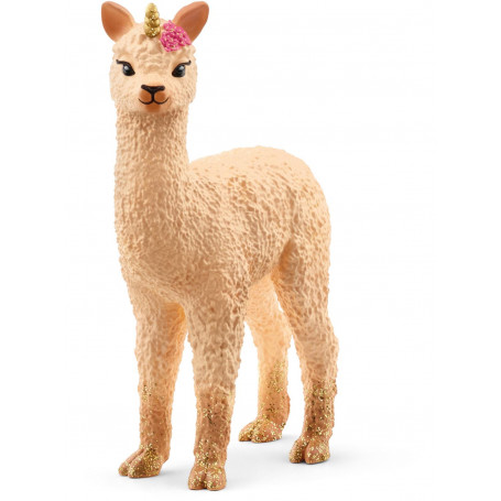 Schleich - Llama Unicorn Foal (Red)