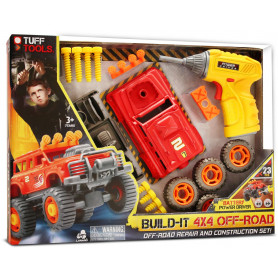 Tuff Tools Pretend Play Toy Power Drill w/ Realistic Functions