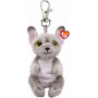 Ty Beanie Bellies Wilfred - Dog Gray Clip