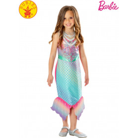 Barbie Colour Change Mermaid Costume - Size 3-5