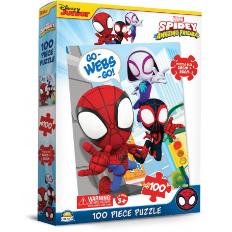 Spidey and His Amazing Friends 64pce Character Puzzle