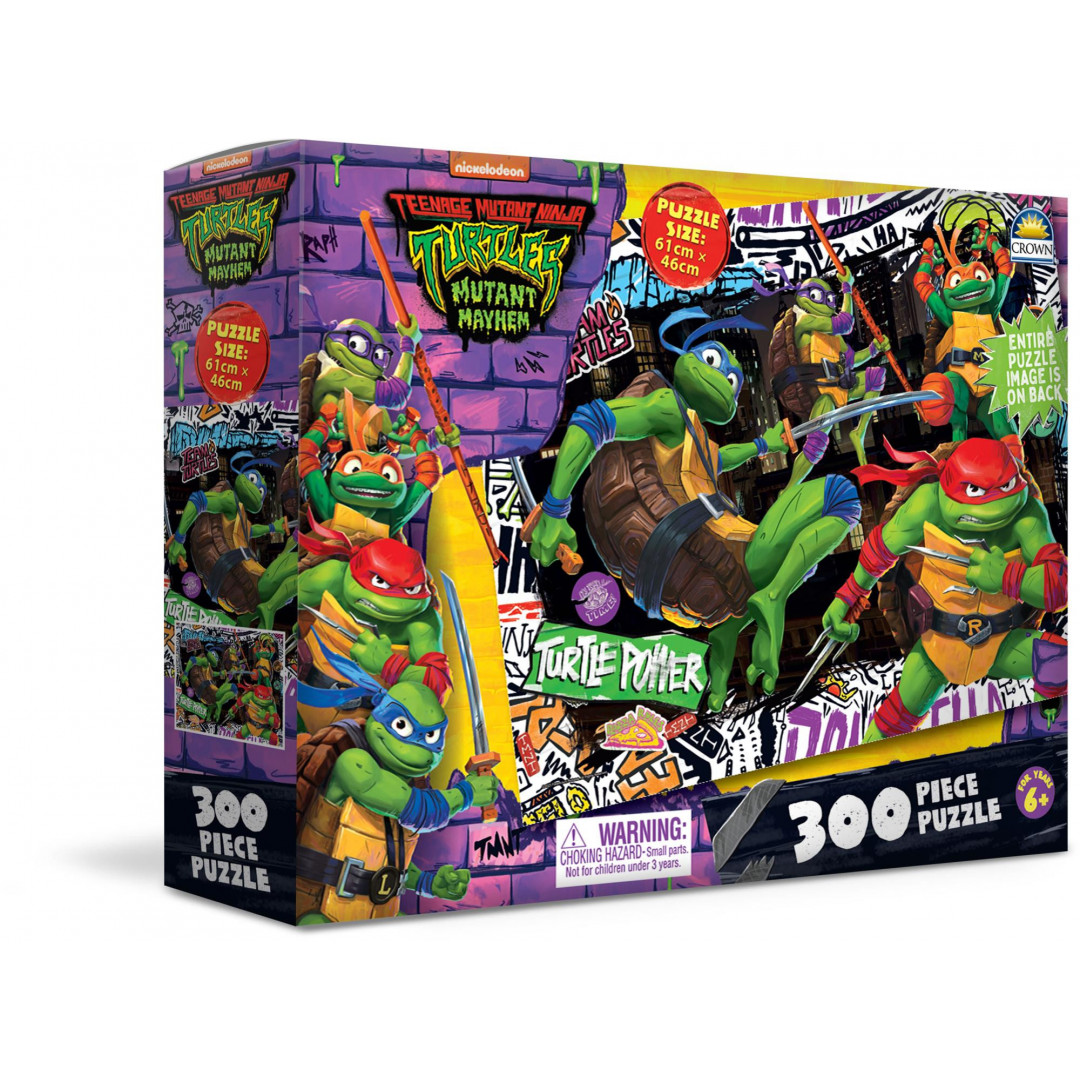 Teenage Mutant Ninja Turtles 300Pce Puzzle | Mr Toys