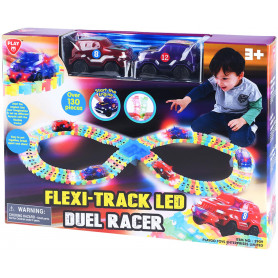 Flexi-Track LED Duel Racer - Over 130 Pcs