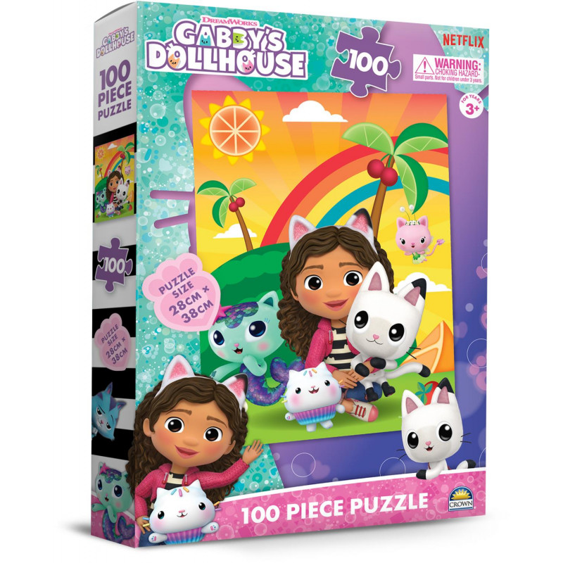 Gabby's Dollhouse 100pce Puzzle - Afterpay Available!