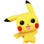 Pokemon - Pikachu Waving (Flocked) Pop!
