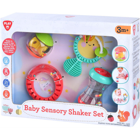 Baby Sensory Shaker Set