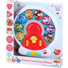 Animal Learning Wheel Battery Operated