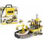 Construction Vehicle Play Set In Carry Case