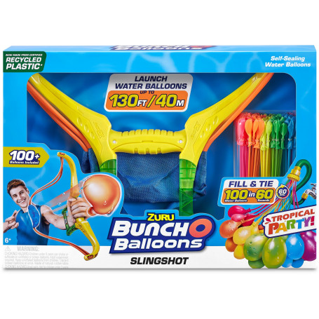 Zuru Bunch O Balloons Tropical Party Slingshot With 100 Balloons