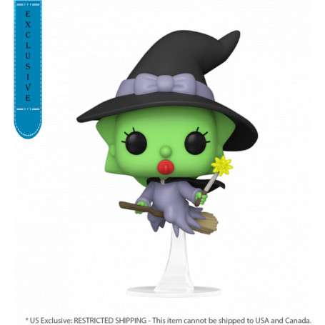 Simpsons - Witch Maggie (Glow) Pop!