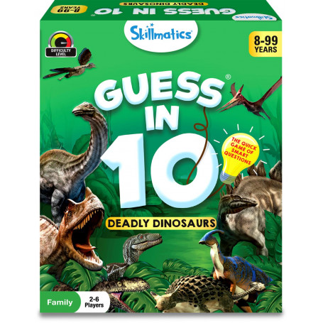 Skillmatics - Guess In 10 Deadly Dinosaurs