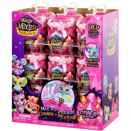 Magic Mixies S3 Fizz And Reveal Collector's Cauldron Each