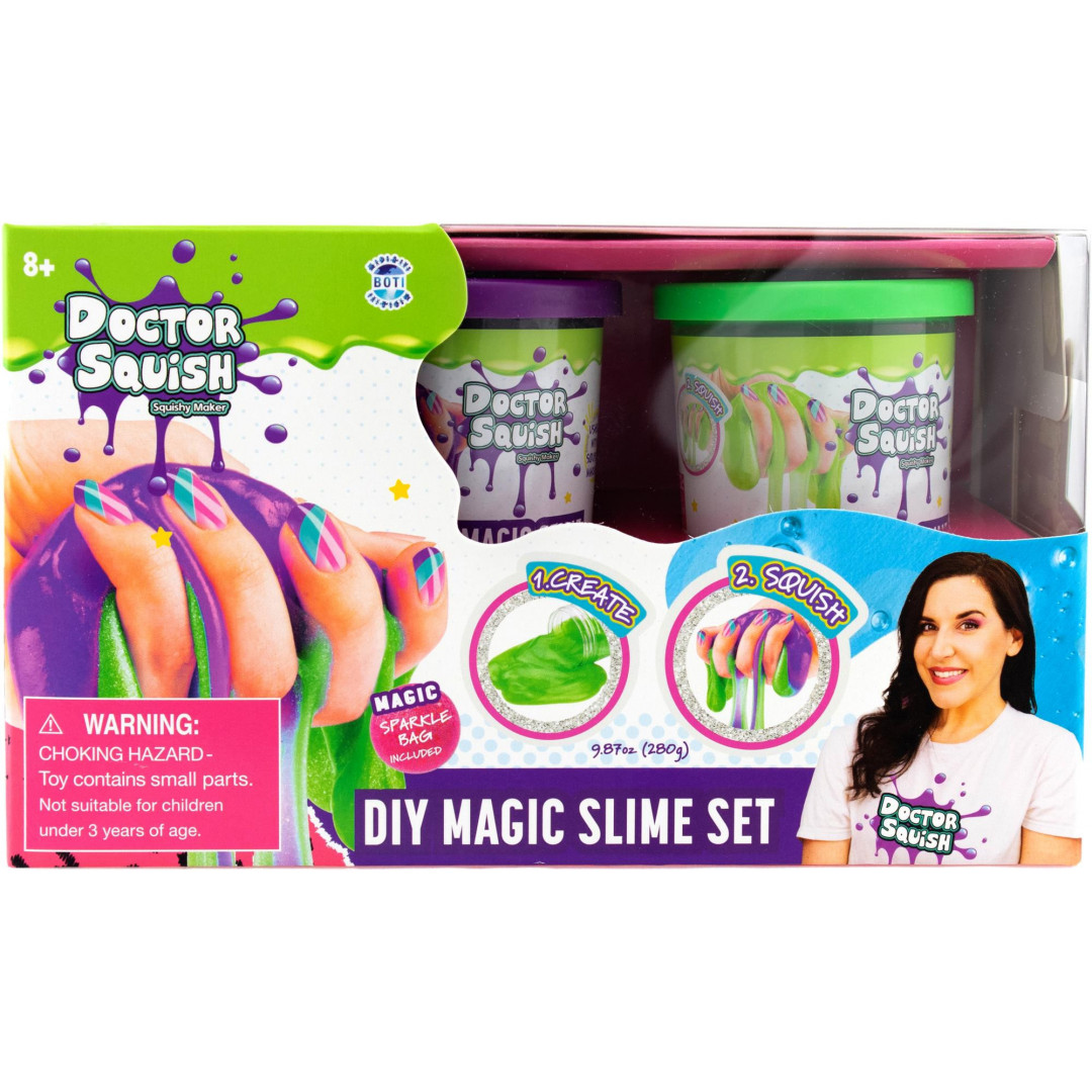 Doctor Squish DIY Magic Slime Double Pack Afterpay - Main Image