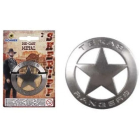 Sheriff Metal Magnetic Badge