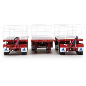 Mammoet Triple Road Train Trailer And Dolly Set