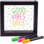 Light Up Neon Effect Message Frame