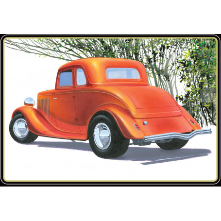 AMT 1:25 1934 Ford 5-Window Coupe Street