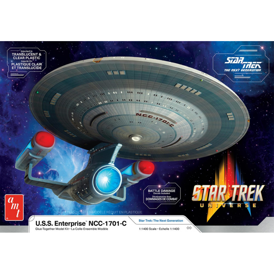 AMT 1:1400 Star Trek USS Enterprise Ncc- Afterpay