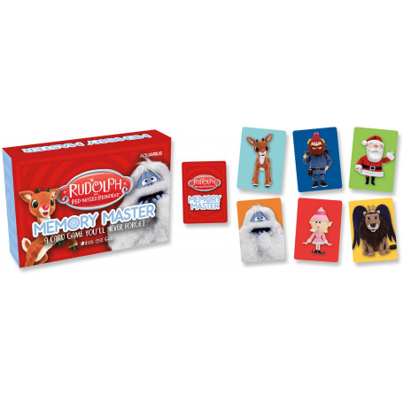 Memory Master Card Game - Rudolph The Red Nosed Reindeer