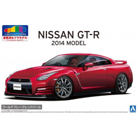 1/24 Nissan R35 GT-R '14 Gold Flake Red Pearl