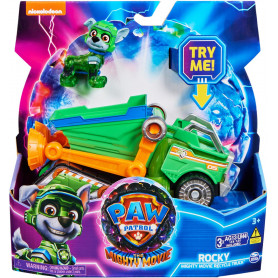 Paw Patrol The Mighty Movie Themed Vehicle - Rocky