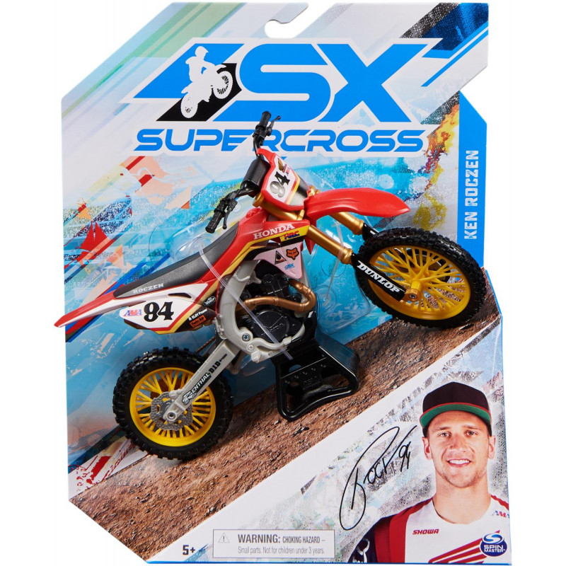 Supercross 1:10 Die Cast Collector Motorcycle Assorted | Mr Toys