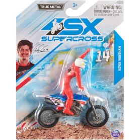 Supercross 1:24 Die Cast Motorcycle Assorted