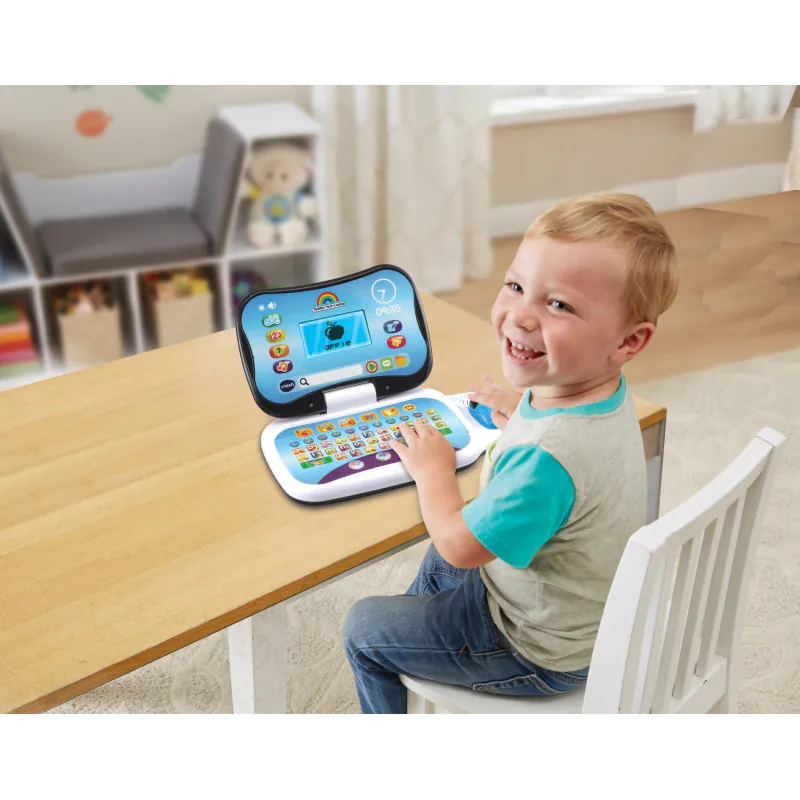 Toby Kids Computer Toddler Tech Laptop Black | Mr Toys Toyworld