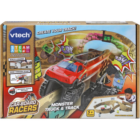 Car-Board Racers Monster Truck & Track