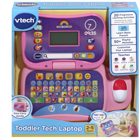 Toddler Tech Laptop Pink
