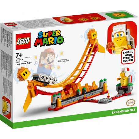 LEGO Super Mario Lava Wave Rider 71416