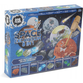 8 In 1 Explore Space Excavation Kit