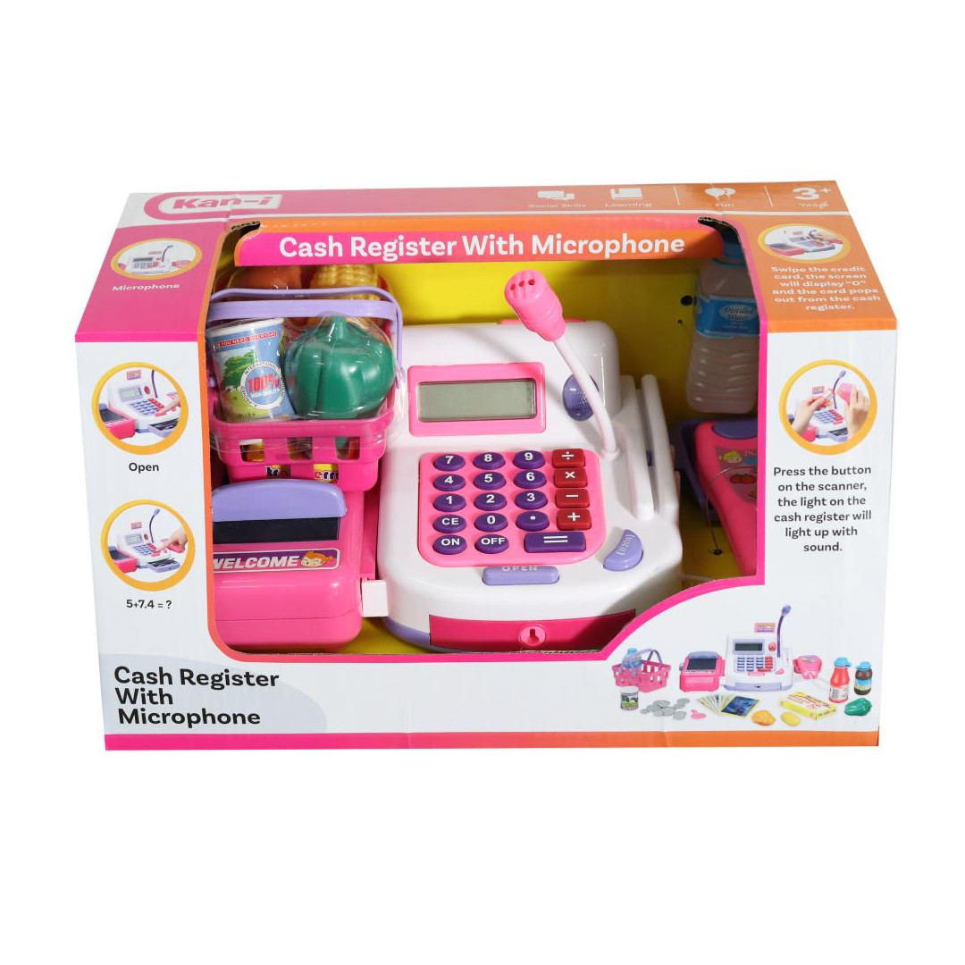 Kan-i Cash Register with Accessories Battery not included