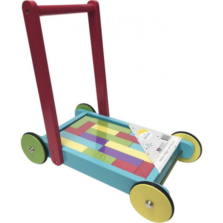 Hello Sunshine Walker Wagon w/Blocks