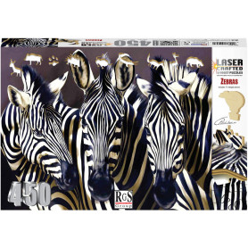 Zebras Wooden Widget Puzzles