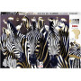 Zebras Wooden Widget Puzzles