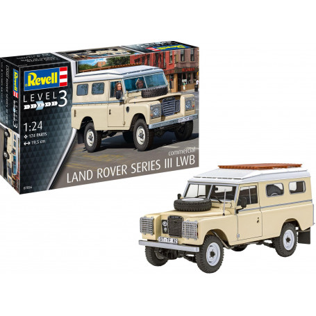 Land Rover Series III LWB Commercial 1/24 Scale