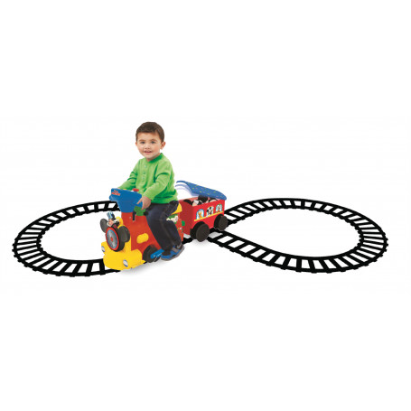 Battery Powered Mickey Train With Track