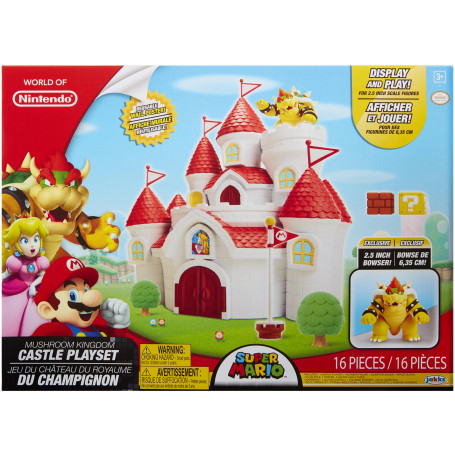 Nintendo Mushroom Kingdom Castle Playset