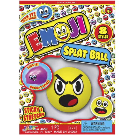 Emoji Splat Ball Assortment - Afterpay Available!
